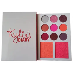 Палетка теней и румян Kylie Diary Pressed Powder Palette