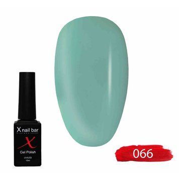 Гель-лак для нігтів, для манікюру X Nail Bar Professional 10ml №066