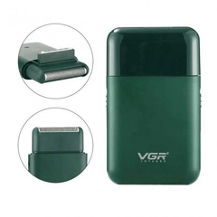 Аккумуляторная электробритва для бороды VGR V-390 (триммер для бритья бороды и усов)