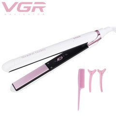 Плойка для вирівнювання, випрямлення волосся VGR V-505 (випрямляч для волосся, утюжок)