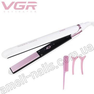 Плойка для вирівнювання, випрямлення волосся VGR V-505 (випрямляч для волосся, утюжок)