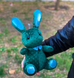 М'яка іграшка "Кролик Louis Vuitton", зелений (дитячі м'які іграшки) Кролик Луї Віттон м'яка іграшка