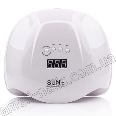 LED+UV Лампа для манікюру та педикюру Sun X, 54 Вт (Лампа для сушіння нігтів)