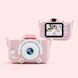 Протиударний цифровий дитячий фотоапарат іграшка, відеокамера Котик Smart Kids Camera 3 Series іграшки