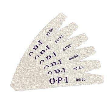 Набор двухсторонних пилочек для ногтей, для маникюра 25 шт OPI 80/80