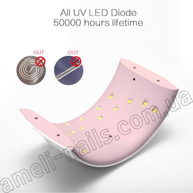 LED+UV Лампа для манікюру SUN 9C 24W (Лампа для сушіння нігтів)