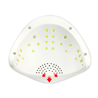 LED+UV лампа для манікюру модель 5PS, 48 Вт