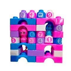 Дитячий конструктор Numbe & Blocks у чохлі (Дитячий конструктор, подарунок для дитини)