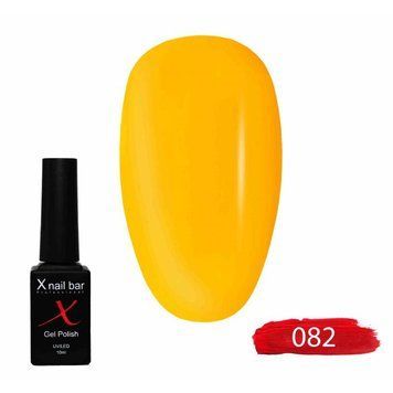 Гель-лак для нігтів, для манікюру X Nail Bar Professional 10ml №082