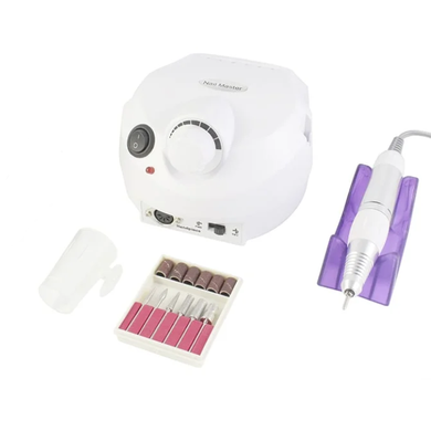 Фрезер для маникюра BeeNails BN-202C, 65W 45 000 об/мин (ZS-601) (белый) (Аппарат для маникюра и педикюра)