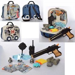 Дитячий набір військового у валізі S-23 (ігровий набір, іграшки для дітей)