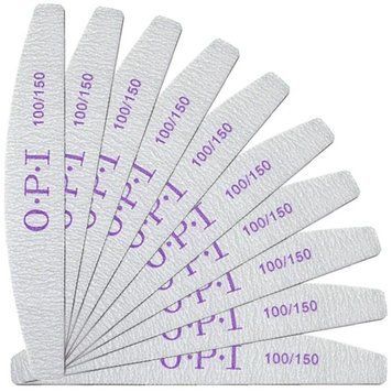 Набор двухсторонних пилочек для ногтей, для маникюра 25 шт OPI 100/150