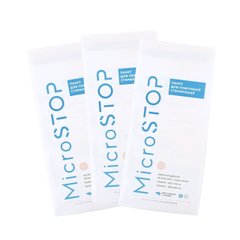 Крафт-пакеты Microstop 100*200 класс 4 PRO , 100шт (белые)
