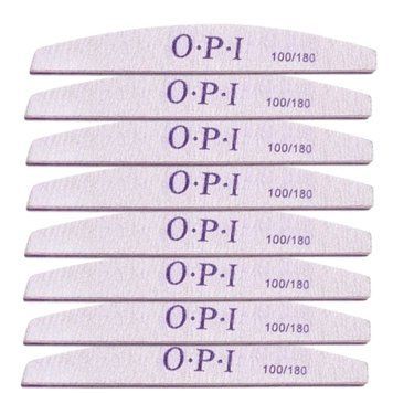Набор двухсторонних пилочек для ногтей, для маникюра 25 шт OPI 100/180