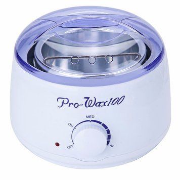 Воскоплав баночний Pro-Wax100 з терморегулятором білий (воскоплав для депіляції)