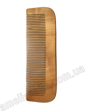 Гребінець для розчісування волосся дерев'яний № В ширина 14.5 см
