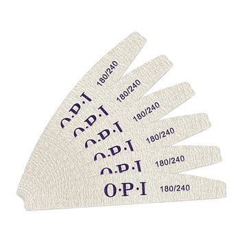 Набор двухсторонних пилочек для ногтей, для маникюра 25 шт OPI 180/240