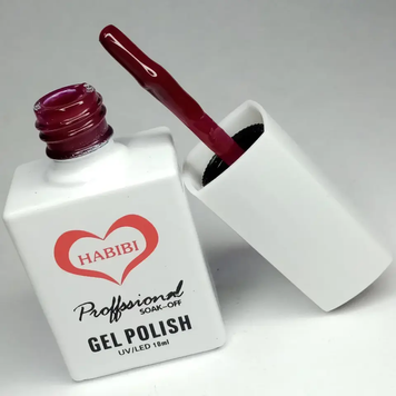 Гель-лак для нігтів, для манікюру Habibi Professional "Classic", 10 мл