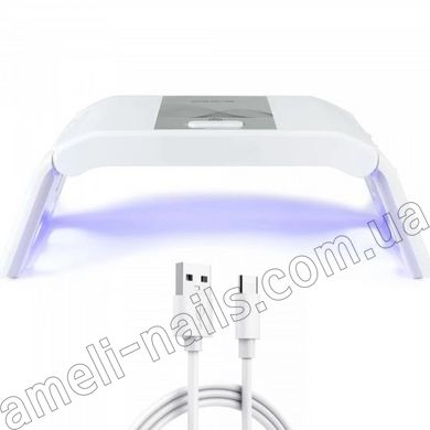 LED+UV Лампа для манікюру портативна Sun BQ-3T, 36W (білий) (Лампа для сушіння нігтів)