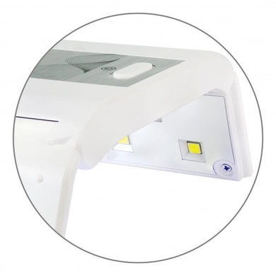 LED+UV Лампа для маникюра портативная BQ-3T, 36W (белый) (Лампа для сушки ногтей)