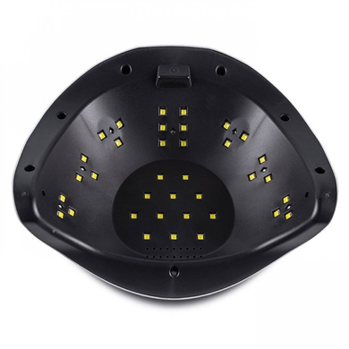LED+UV лампа для маникюра и педикюра BQ-6Т 108 Вт на дві руки (Лампа для сушки ногтей)