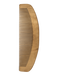 Гребінець для розчісування волосся дерев'яний № С ширина 13.5 см