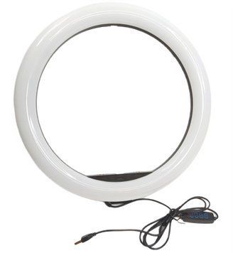 Кільцева LED лампа для фото, селфі з тримачем для телефону RL-14 mini 36 см