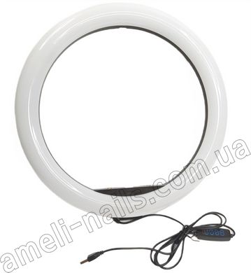 Кільцева лампа для фото, селфі з тримачем RL-14 mini 36 см