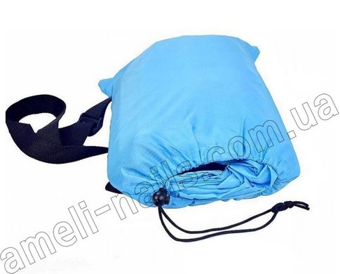 Надувний матрац Cloud Lounger, сумка в комплекті (блакитний)