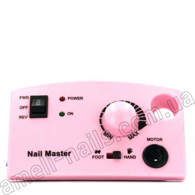 Фрезер для манікюру та педикюру Nail Master ZS-602 65 Вт 45 000 об/хв (рожевий) (Апарат для манікюру та педикюру)