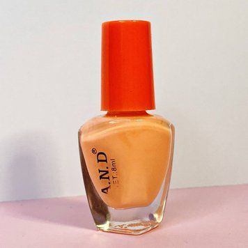 Лак для стемпінгу та штампів A.N.D. 8ml (помаранчевий) №26