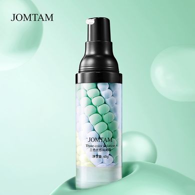 База под макияж 3в1 трехцветная (основа под макияж для лица) Jomtam Three Color Isolation, 40 г