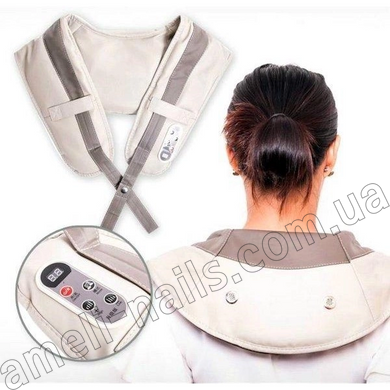 Ударний масажер для шиї, спини, плечей, попереку, 38 режимів, 20 рівнів Cervical Massage Shawls
