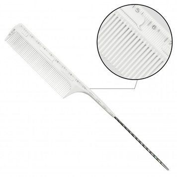 Гребінець для волосся карбоновий з лінійкою Toni&Guy COMB Y8-G139 (гребінець для перукаря)