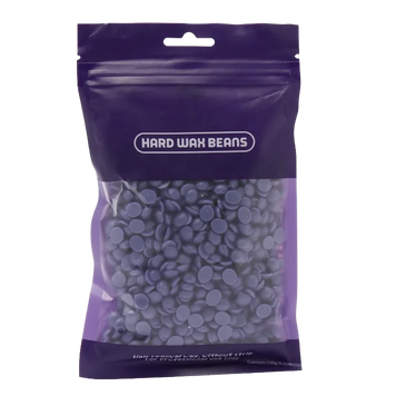 Віск плівковий у гранулах для депіляції, для воскоплава Hard Wax Beans 100 г Фіолетовий