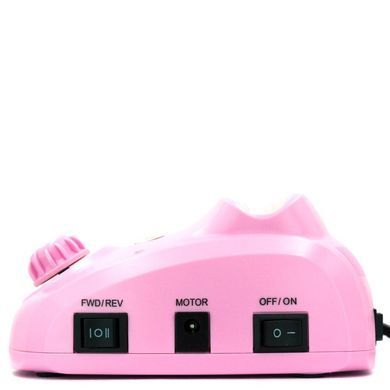 Фрезер для манікюру та педикюру Nail Master ZS-603 65 Вт 45 000 об/хв в комплекті з педаллю (рожевий) (Апарат для манікюру та педикюру)