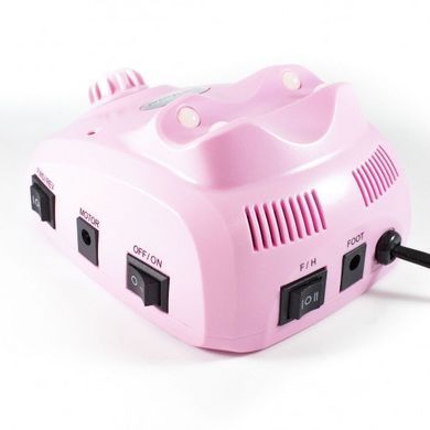 Фрезер для манікюру та педикюру Nail Master ZS-603 65 Вт 45 000 об/хв в комплекті з педаллю (рожевий) (Апарат для манікюру та педикюру)