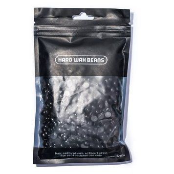 Віск плівковий у гранулах для депіляції, для воскоплава Hard Wax Beans 100 г Чорний