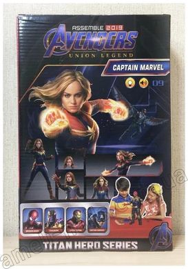 Фігурка Captain Marvel Avengers Union Legend зі світлом та звуком
