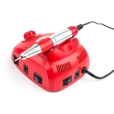 Фрезер для манікюру та педикюру Nail Master ZS-603 65 Вт 45 000 об/хв в комплекті з педаллю (червоний) (Апарат для манікюру та педикюру)