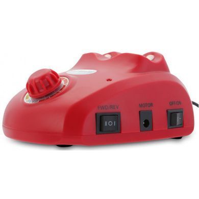 Фрезер для манікюру та педикюру Nail Master ZS-603 65 Вт 45 000 об/хв в комплекті з педаллю (червоний) (Апарат для манікюру та педикюру)