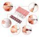 Фрезер для маникюра и педикюра Nail Polisher DM-208, 65 Вт 45000 об/мин (фрезер для аппаратного маникюра) красный