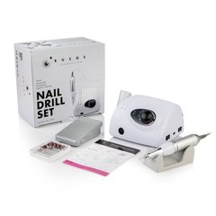 Фрезер для манікюру Nail Drill ZS-705 65 Ватт, 45 000 об (+6 фрез у подарунок) Білий (Апарат для манікюру та педикюру)