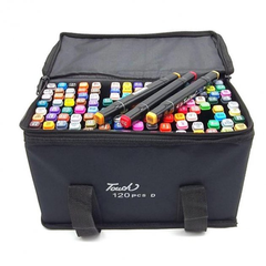 Набор профессиональных маркеров для рисования 120 цветов