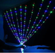 Гірлянда новорічна світлодіодна водоспад на вікно RD-080 240 LED, 2х2 м (багатокольорова)