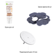 Набір для домашнього педикюру, догляду за ногами та парафінотерапії: фрезер для педикюру ZS-601 65 Вт, LED/UV лампа, баночний воскоплав Pro Wax 100