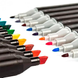 Набір професійних маркерів для малювання 120 кольорів