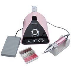 Профессиональный аппарат для маникюра и педикюра ZS-711 на 65 Вт, 45 000 об/мин (розовый) (Фрезер для маникюра)