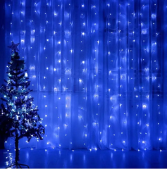Гірлянда світлодіодна 240 LED 2x1.5 м (синє світло)