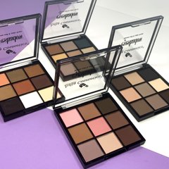 Палетка тіней для повік Eyeshadow, 9 відтінків (тіні для очей)